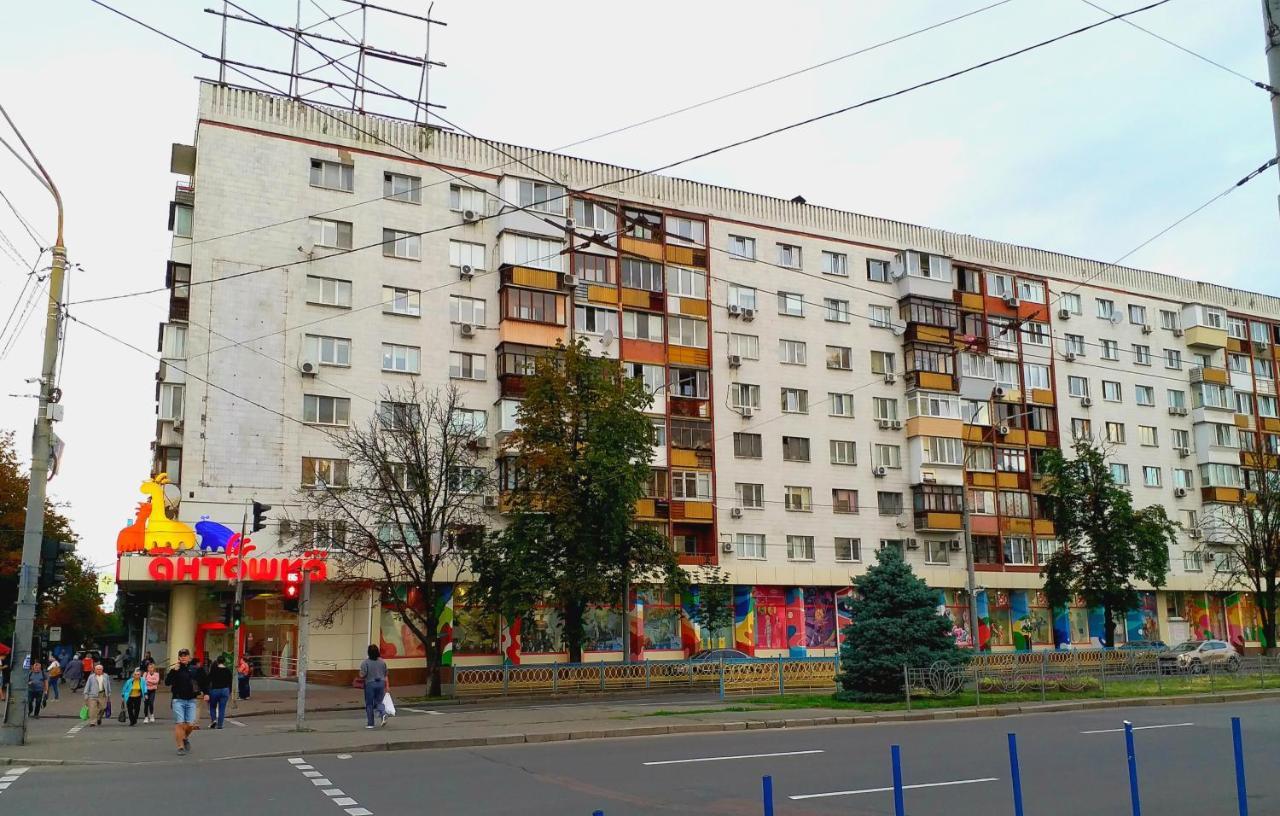 Отдельная Комната С Балконом В Апартаментах, Возле М Печерская Κίεβο Εξωτερικό φωτογραφία